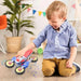 MotoFlash Elektrische Motorfiets met LED Lichten en Muziek – 360° Draaiend Speelgoed voor Kinderen More For Mini