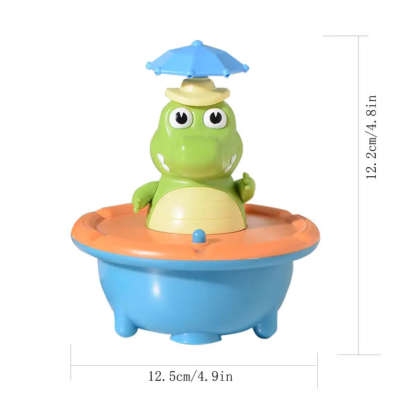 SplashCroc™ Fontein Krokodil – Interactief Badspeelgoed voor Baby's – Waterplezier en Sensorische Ontwikkeling More For Mini