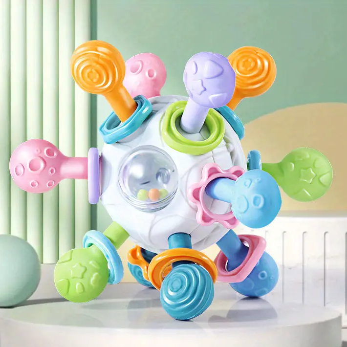 Sensiball Babybal – Veilig en Kleurrijk Speelgoed voor Motorische Ontwikkeling van Baby’s More For Mini