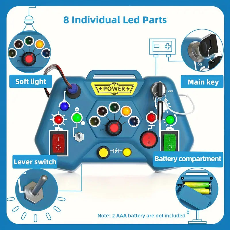 Montessori Sensorisch LED Speelgoed – LumiPlay™ voor Peuters | Veilig & Educatief More For Mini