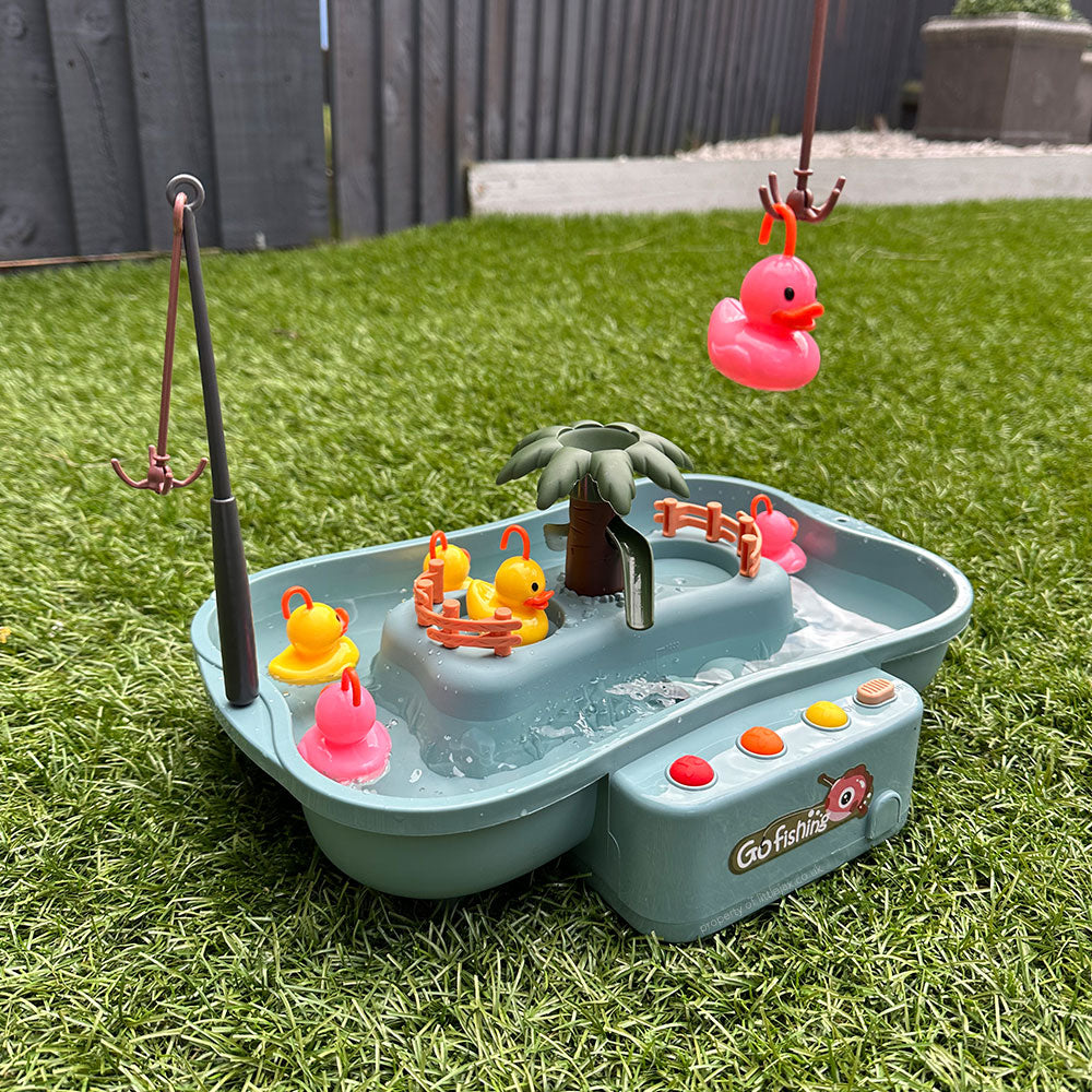 Anka-fångst – Vatten- och fiskspel för barn | Förbättrar motorik och kreativitet More For Mini