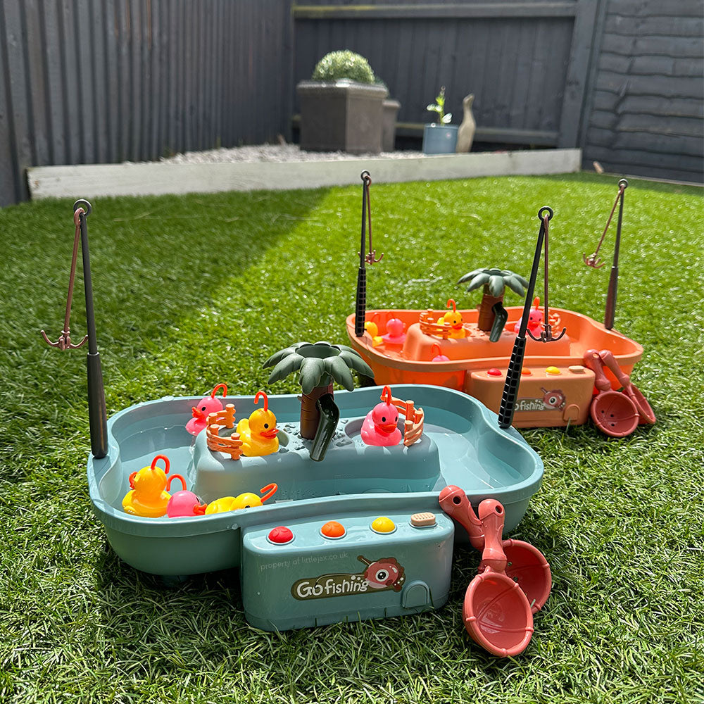 Anka-fångst – Vatten- och fiskspel för barn | Förbättrar motorik och kreativitet More For Mini