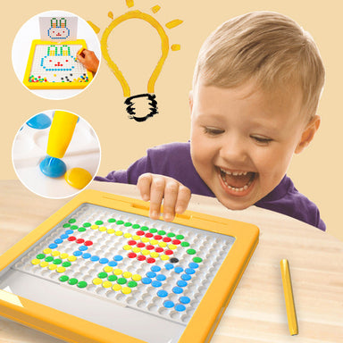 CreativBoard Magnetisk Ritbräda för Barn – Pedagogisk Leksak för Kreativitet och Färdigheter, 4–6 år More For Mini
