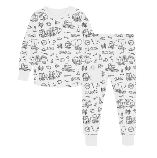 Kreativt Pyjamasfärgningsset för Barn – Designa och Personalisera din Egen Nattdräktsoutfit! More For Mini