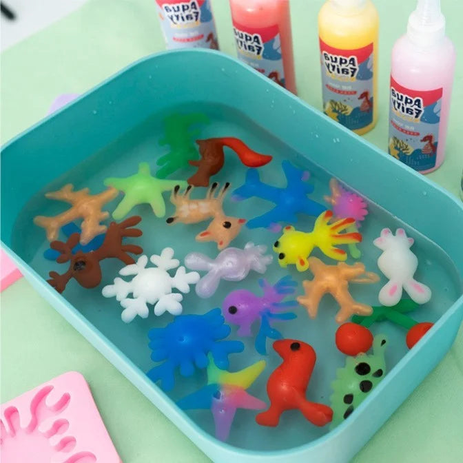 Magiskt Pysselset för Barn – Skapa Dina Egna Féfigurer & Figurer med Vatten – FairyFlow Skaparkit More For Mini