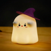 Halloween-nattlampa med mjukt stämningsljus – silikon, laddas via USB-C | barnrumslampa