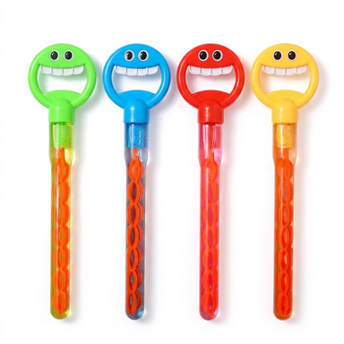 Såpbubbelstav med 32 hål – Smiley-bubbelblåsare för extra många bubblor (2-pack) Lilla Lycka