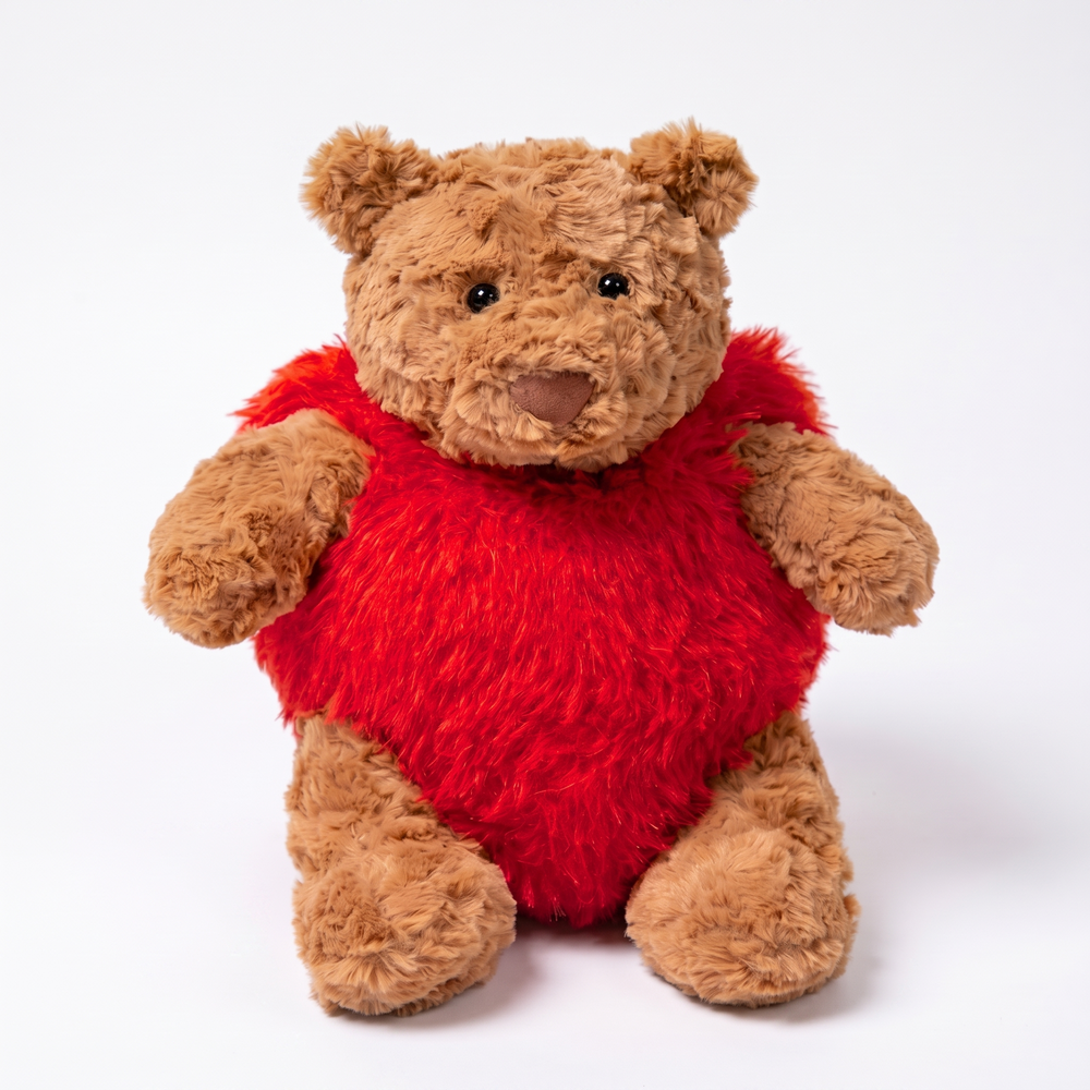 Teddybjörn Gosedjur med Outfit – Mjuk Plysch