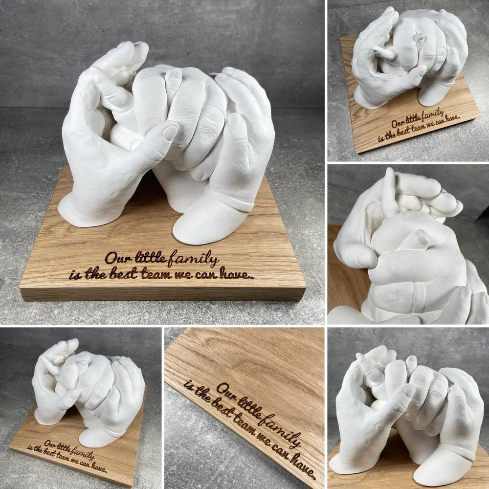 Maak Eeuwige Herinneringen met een 3D Baby Handafdruk Gietset More For Mini