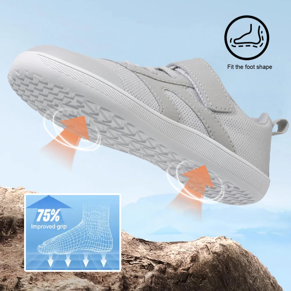 Barfota Barnskor Halkfri – Flexibla för Naturlig Rörelse | 25-36 More For Mini