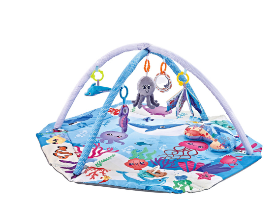SensoryHaven™ 8-in-1 Baby Speelkleed met 6 Speeltjes – Stimulatie van Zintuigen en Motoriek voor Baby’s More For Mini