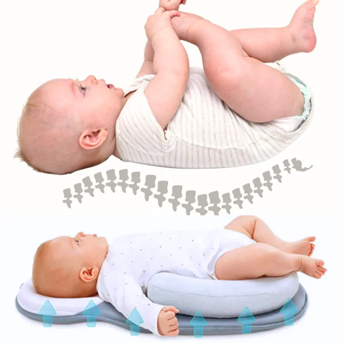 Ergonomiskt Babynest mot Platt Huvud – Komfort & Säkerhet Från Dag 1 More For Mini