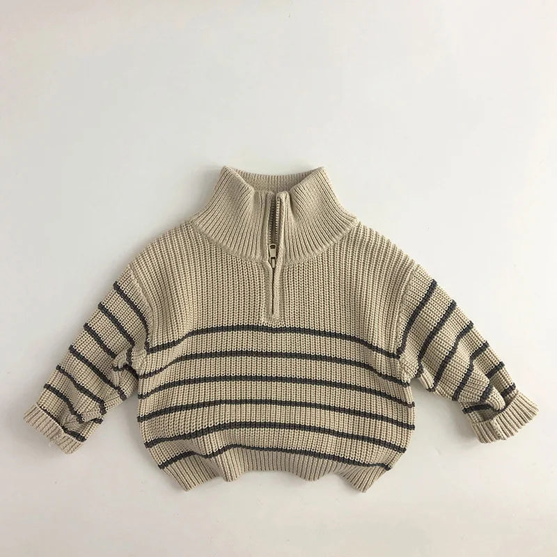 EasyZip Barntröja – Bekväm unisextröja med dragkedja | Barn 0–6 år More For Mini