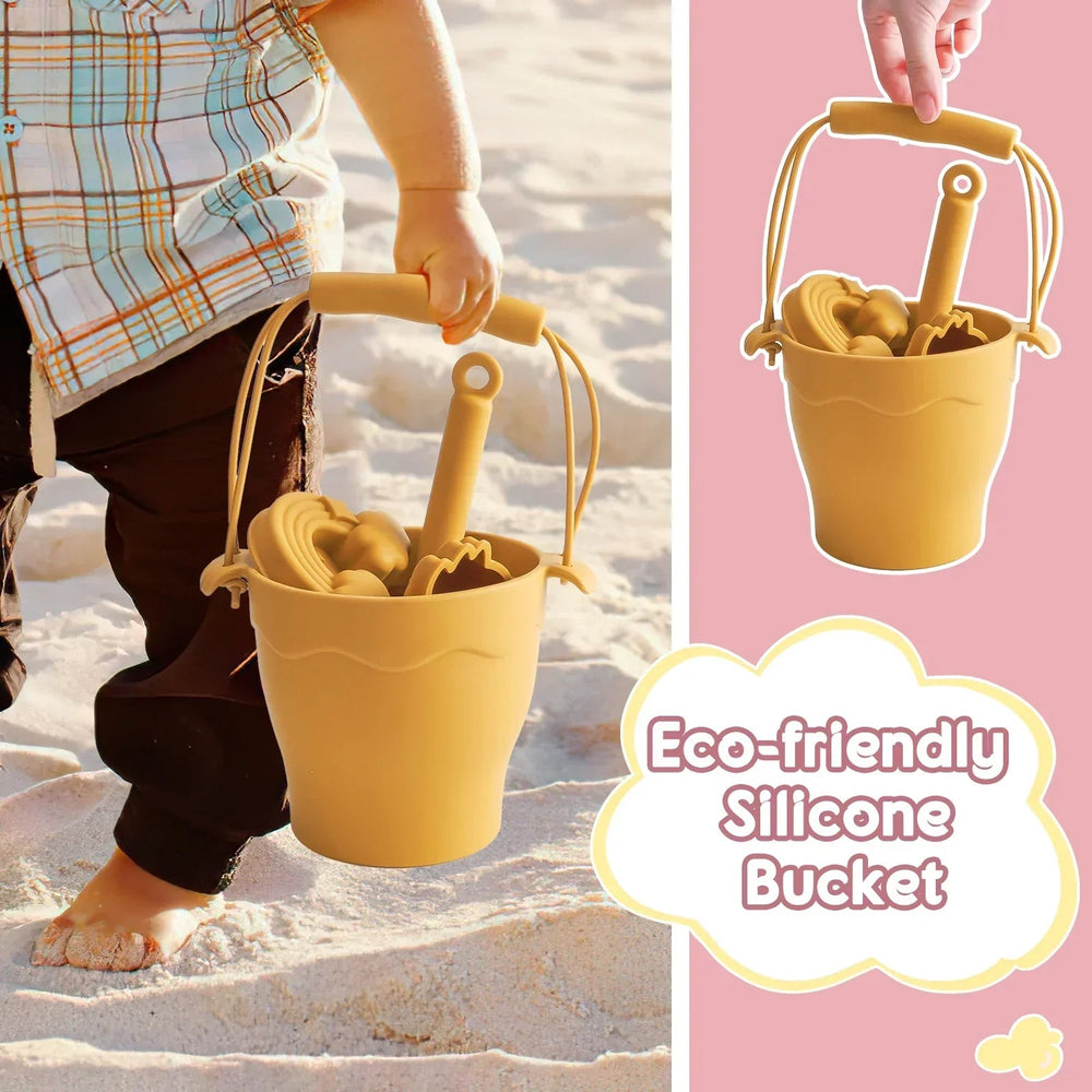 Silikon Strandlekset för Barn – Flexibel, Hållbart och Oknäckbart Leksak för Sand och Strand More For Mini