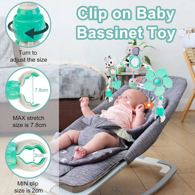 Musikaliskt Barnvagnsspänne Baby – Lekbåge med Ljus & Ljud More For Mini