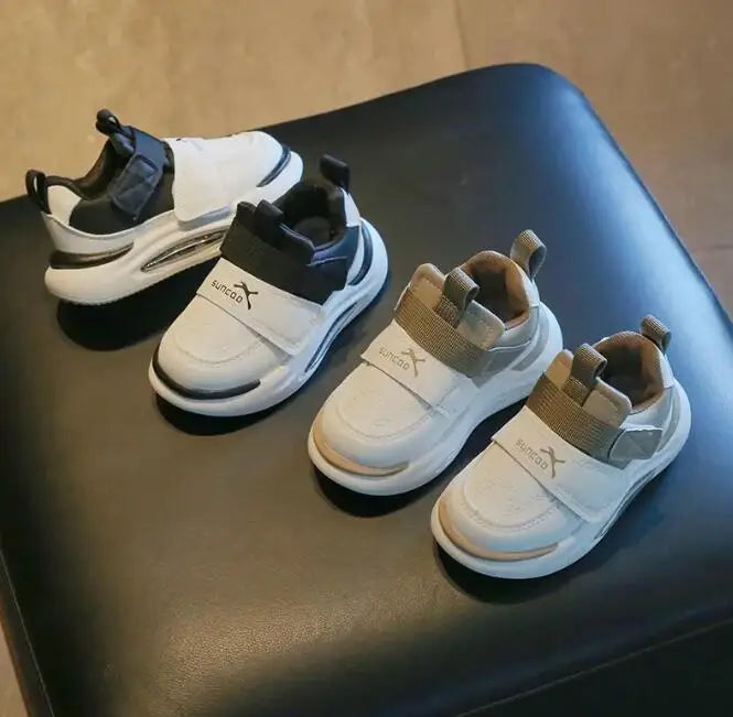 Barnsneakers med Kardborrband – Halkfri & Bekväm | Stl. 21-30 More For Mini