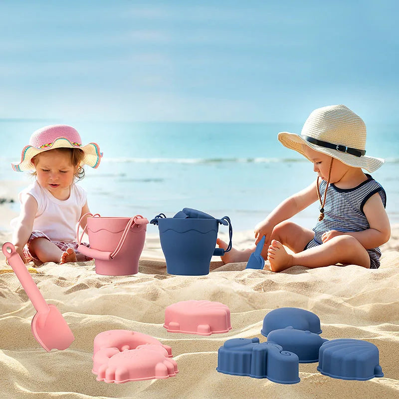 Silikon Strandlekset för Barn – Flexibel, Hållbart och Oknäckbart Leksak för Sand och Strand More For Mini