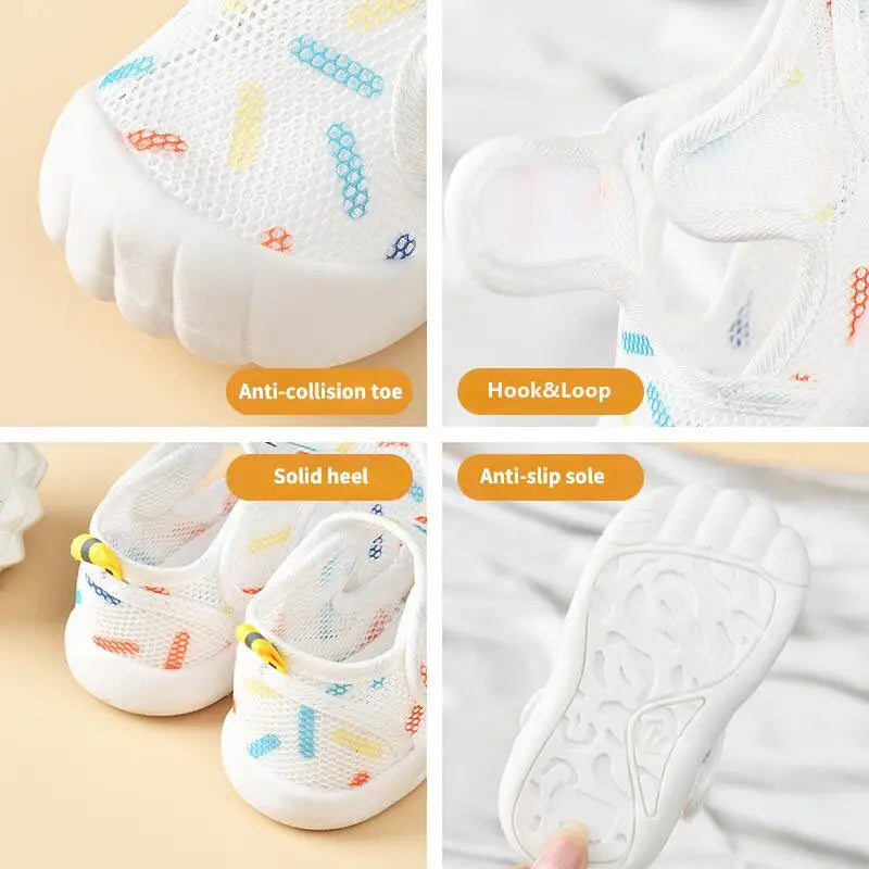 Babysandal för Första Stegen – Andas, Lättvikt & Halksäker | LittleSteps® More For Mini