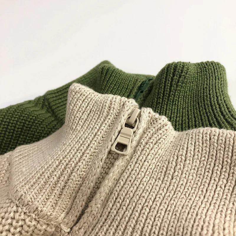 EasyZip Barntröja – Bekväm unisextröja med dragkedja | Barn 0–6 år More For Mini