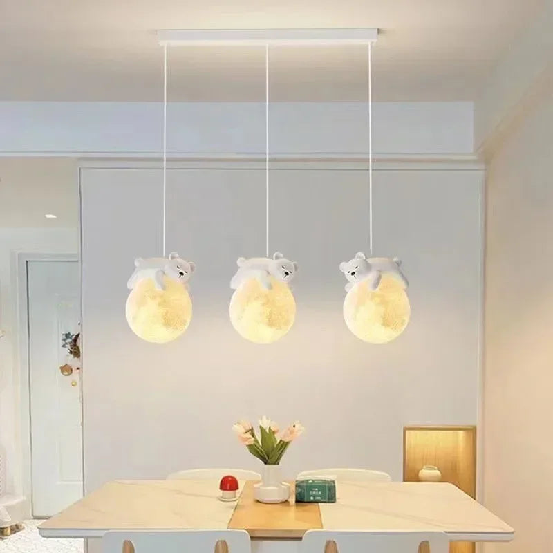Barnrumslampa Björn eller Kanin – Varmt LED Ljus Babyrum More For Mini