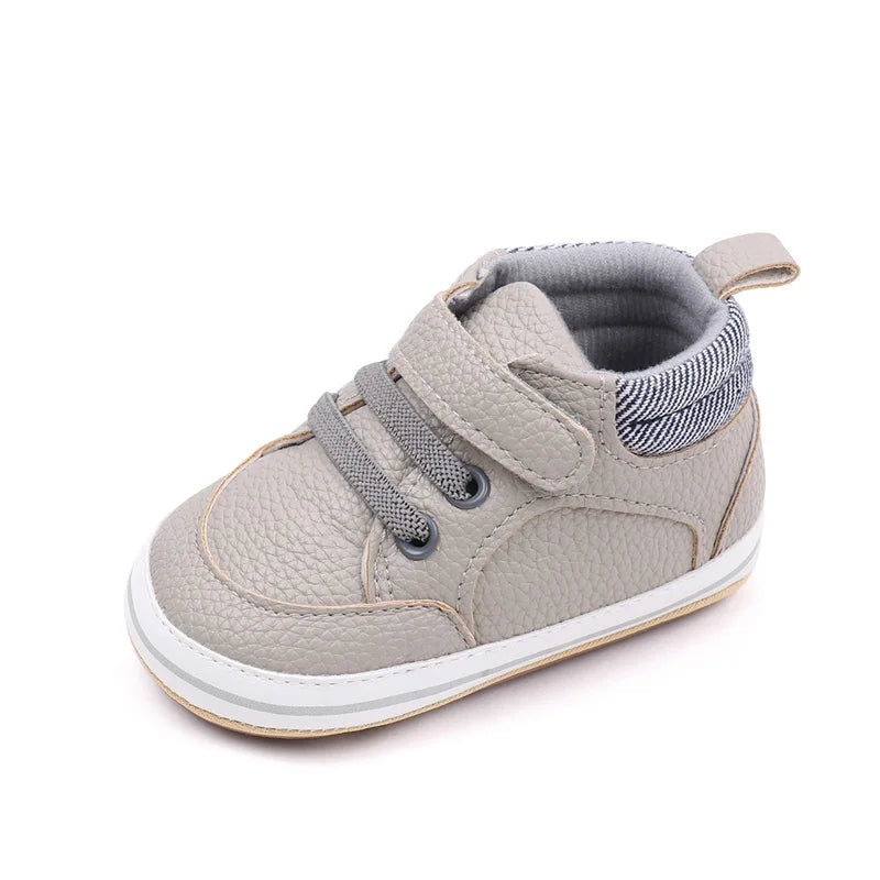 Babyschoenen voor Eerste Stapjes – Zachte Instappers met Flexibele Zool (6-36m) More For Mini