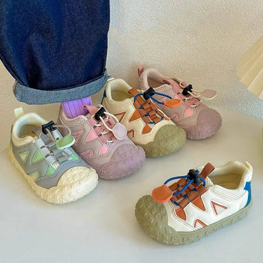 Barnsneakers utan snörning – Andningsbara & Halkfria för 1–7 år | FlexRun More For Mini