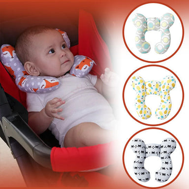 Baby Nackkudde för Bilbarnstol – Ergonomisk & Mjuk Resekudde för Bebisar och Småbarn More For Mini