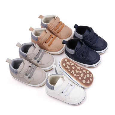 Babyschoenen voor Eerste Stapjes – Zachte Instappers met Flexibele Zool (6-36m) More For Mini