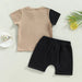 Zomers Katoenen Setje Jongen – Ademend & Comfortabel – 0-5 Jaar – Perfect voor Warme Dagen More For Mini