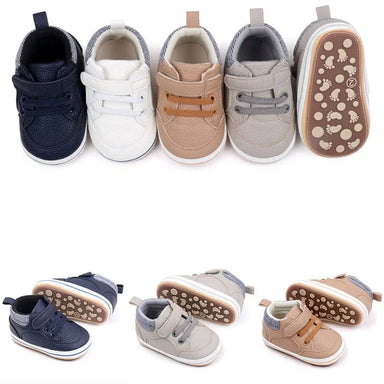 Babyschoenen voor Eerste Stapjes – Zachte Instappers met Flexibele Zool (6-36m) More For Mini