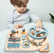 Houten Montessori Stuurwiel voor Kinderen – Educatief Speelgoed vanaf 3 Jaar | MiniWheel More For Mini