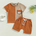 Zomers Katoenen Setje Jongen – Ademend & Comfortabel – 0-5 Jaar – Perfect voor Warme Dagen More For Mini