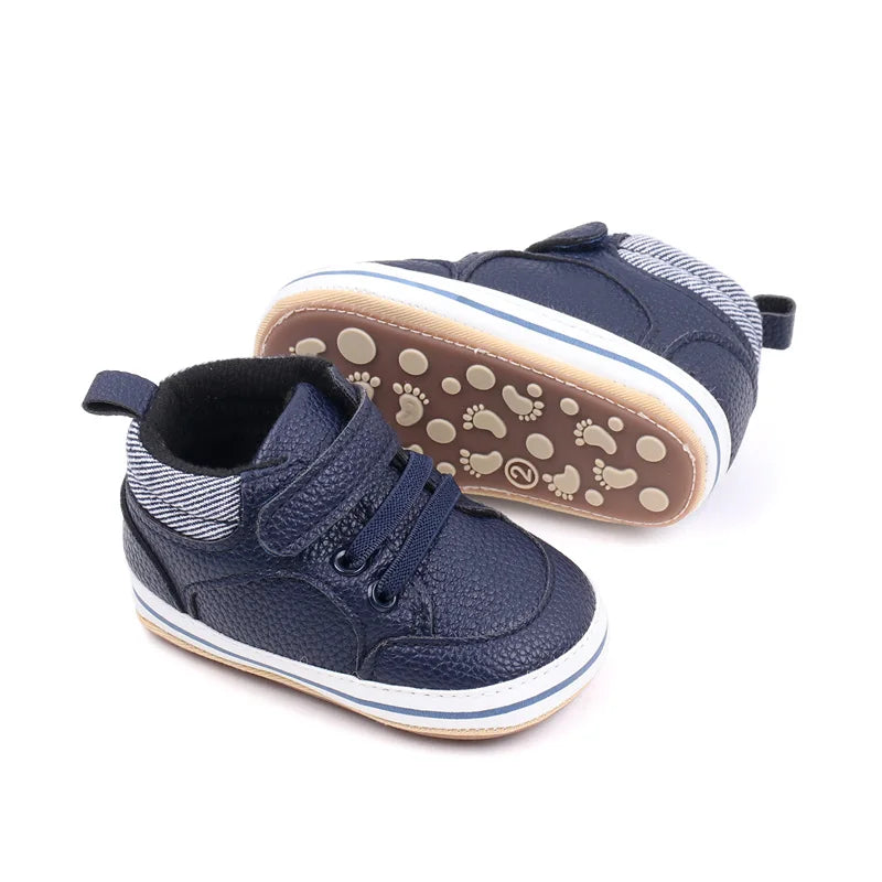 Babyschoenen voor Eerste Stapjes – Zachte Instappers met Flexibele Zool (6-36m) More For Mini
