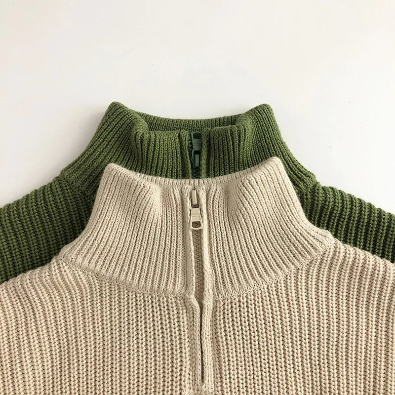EasyZip Barntröja – Bekväm unisextröja med dragkedja | Barn 0–6 år More For Mini