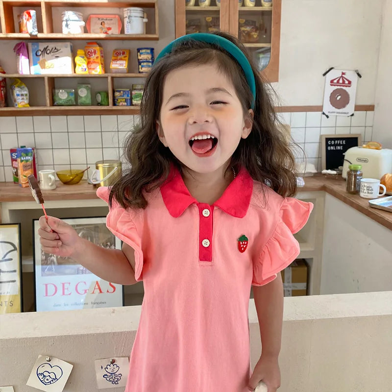 TwirlJoy Zomerjurk Meisjes – Lichtgewicht, Ademend & Comfortabel | Maat 1-5 Jaar More For Mini