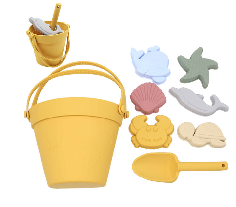 Silikon Strandlekset för Barn – Flexibel, Hållbart och Oknäckbart Leksak för Sand och Strand More For Mini