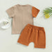 Zomers Katoenen Setje Jongen – Ademend & Comfortabel – 0-5 Jaar – Perfect voor Warme Dagen More For Mini