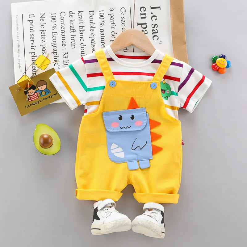 Hållbart Barnklädset med Dino – Bekvämt & Andningsbart för Aktiva Barn (0–5 år) More For Mini