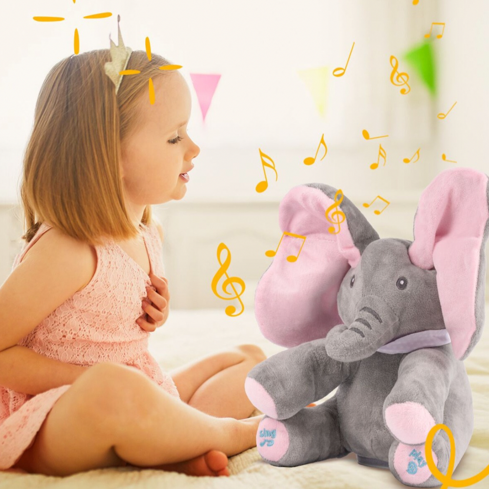 George Interactieve Knuffel voor Baby’s – Speel & Leer met Geluid en Beweging More For Mini