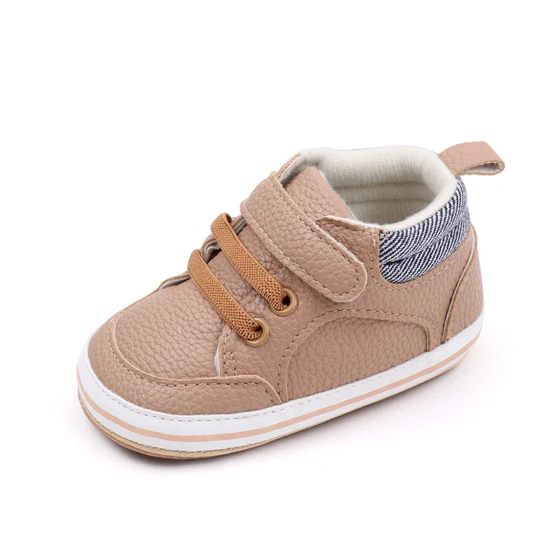 Babyschoenen voor Eerste Stapjes – Zachte Instappers met Flexibele Zool (6-36m) More For Mini