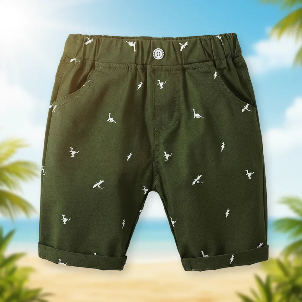 Barn Sommarshortskor – Lätt & Bekvämt med Lekfullt Mönster | 2-7 år More For Mini