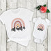 Mamma & Dotter Matchande Set – Tröja & Sparkdräkt | Regnbågsprint More For Mini