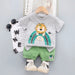 Sommarset för Pojkar 0–5 år – Lejontryckt T-shirt + Shorts i Andningsbart Bomull | WildSteps More For Mini