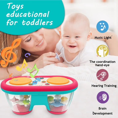 Baby Trumset Leksak – Musikalisk med Ljus & Ljud More For Mini