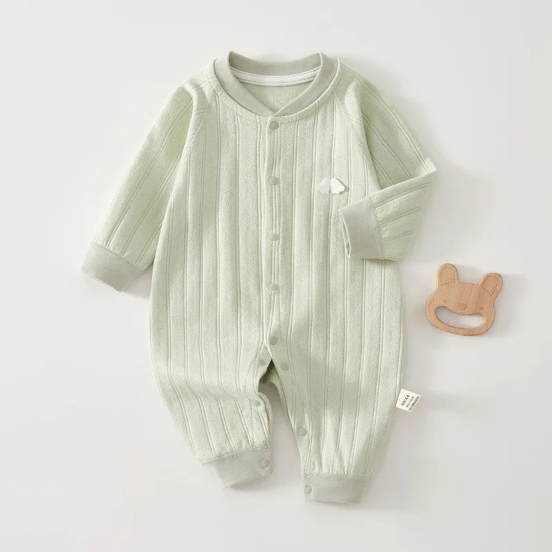 Baby Pyjamas Bomullssovdräkt – Mjuk & Bekväm | 0-18 mån More For Mini