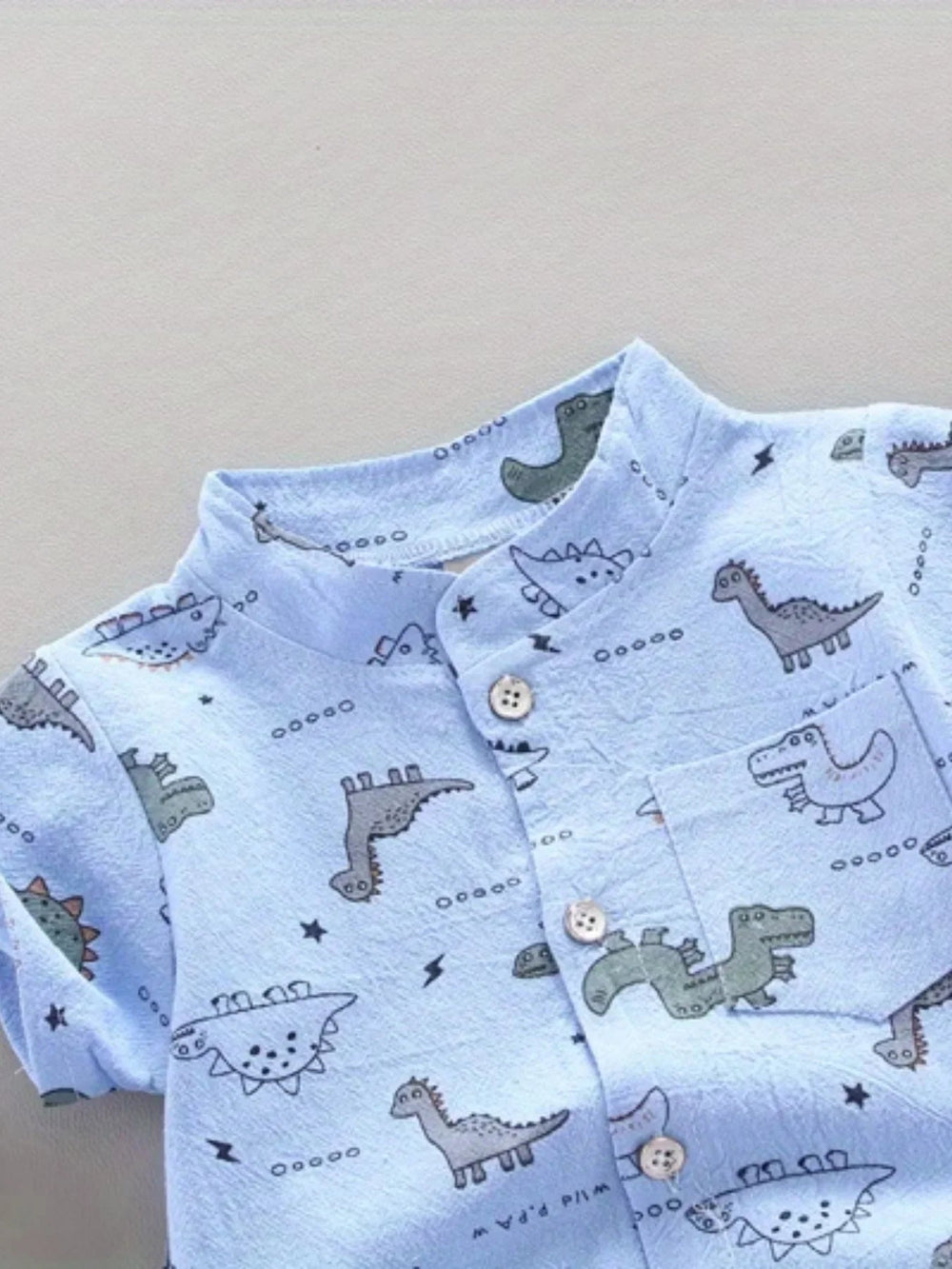 Dino Sommerset Pojkar – Luftigt & Bekvämt 2-Delars Outfit | 9 mån-3 år More For Mini