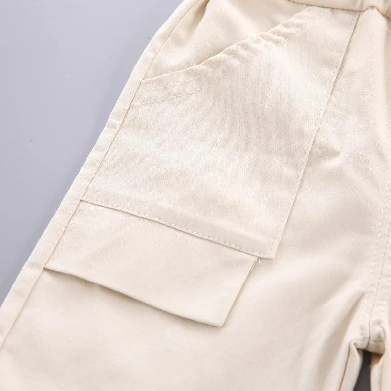 Barn Randsset Bomull – Bekväm Tröja & Shorts | 12 mån-5 år More For Mini