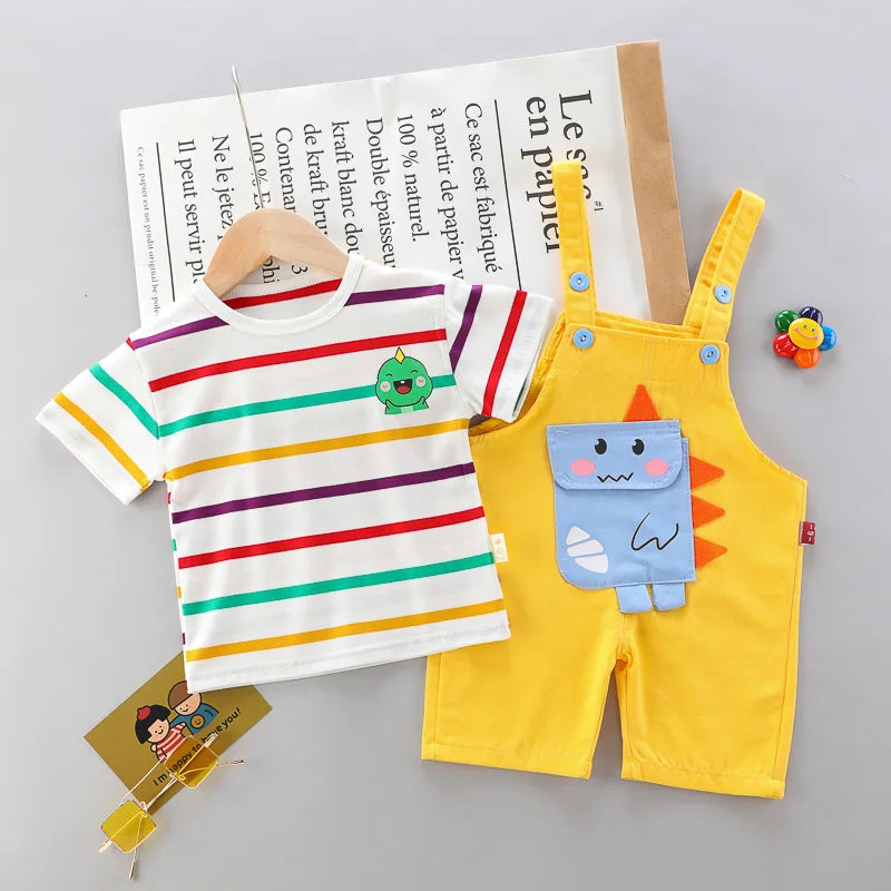 Hållbart Barnklädset med Dino – Bekvämt & Andningsbart för Aktiva Barn (0–5 år) More For Mini