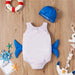 Baddräkt för Flickor med Hatt – Bekväm Badsats för Sommarkul | Storlek 0–4 år More For Mini