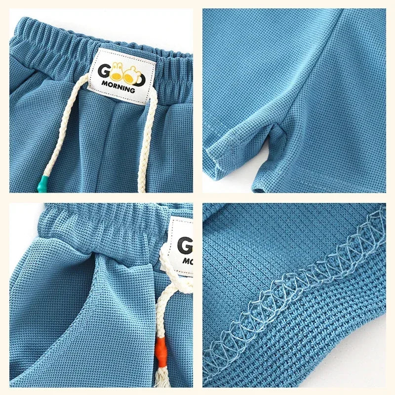 Barnshorts för Sommaren – Lättvikt & Snabbtorkande | Perfekta för Lek & Semester Storlek 0–9 År More For Mini